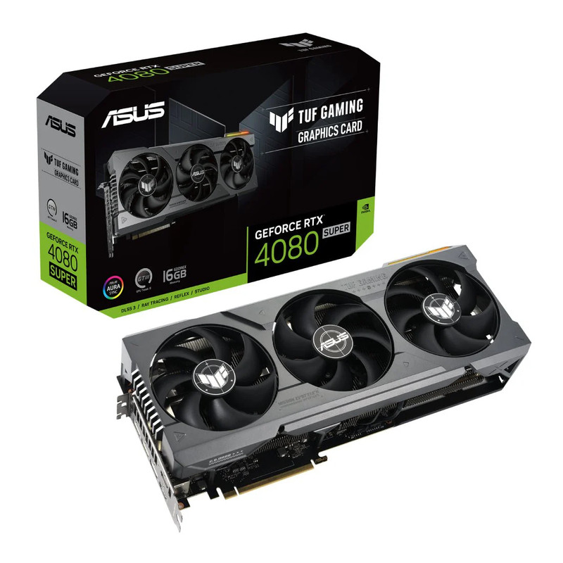 Asus TUF Gaming GeForce RTX 4080 Super 16GB GDDR6X Graphics Card - كرت الشاشة